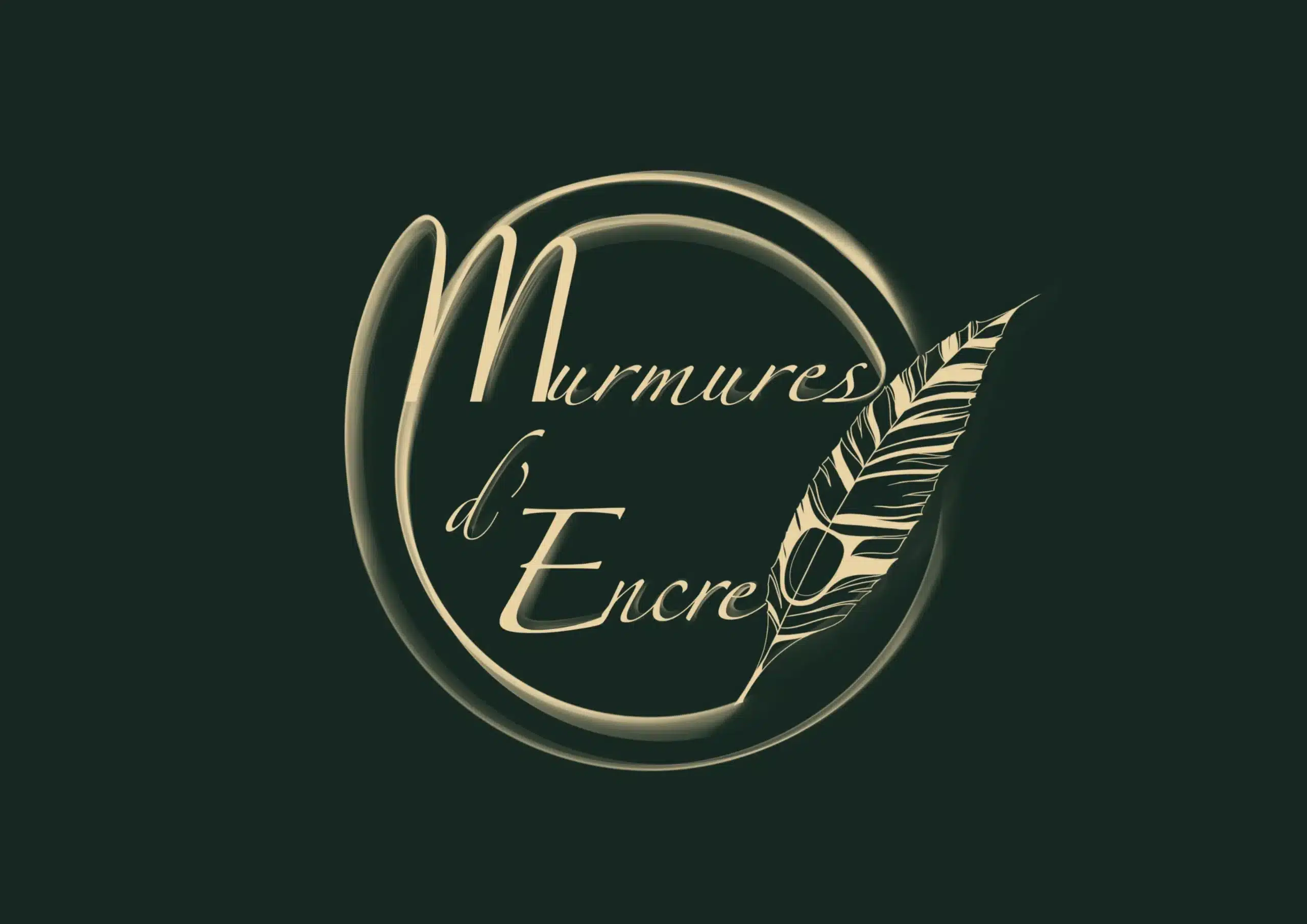 Logo du salon Murmures d'Encre.